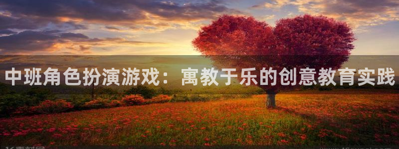 赢咖娱乐登陆测速：中班角色扮演游戏：寓教于乐的创意教育实践