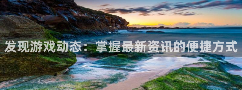 赢咖娱乐网址官网：发现游戏动态：掌握最新资讯的便捷方式