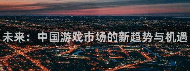 赢咖娱乐线路测试：未来：中国游戏市场的新趋势与机遇